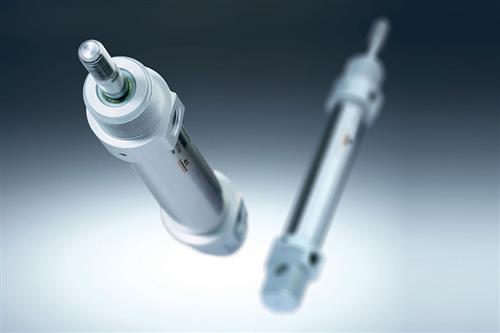 Serie 23 - ISO 6432-cylinder med automatisk dämpning